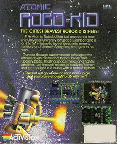 Atomic Robo-Kid - Box - Back Image
