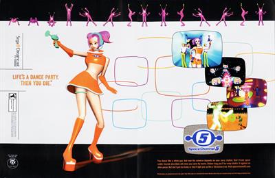 Space Channel 5 - Advertisement Flyer - Front Image