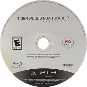 Tiger Woods PGA Tour 12: Collector's Edition - Disc Image