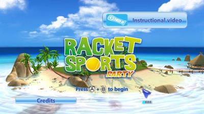 Racquet Sports - Screenshot - Game Title Image