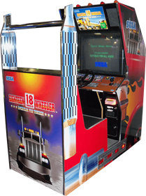 18 Wheeler: American Pro Trucker - Arcade - Cabinet Image
