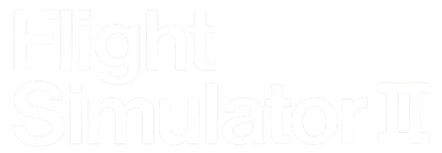 Flight Simulator II - Clear Logo Image