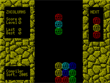 ZX Columns - Screenshot - Gameplay Image