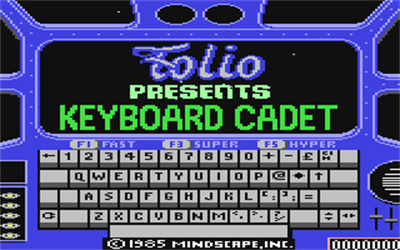 Keyboard Cadet - Screenshot - Game Title Image