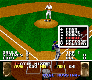 Tecmo Super Baseball - Screenshot - Gameplay