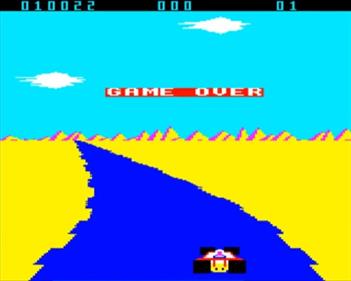 Turbo - Screenshot - Game Over Image