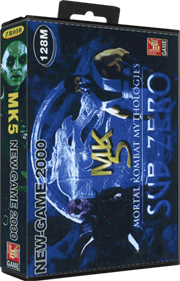 MK5: Mortal Kombat Mythologies: Sub-Zero - Box - 3D Image