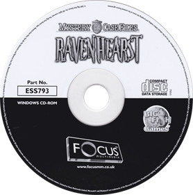 Mystery Case Files Ravenhearst - Disc Image