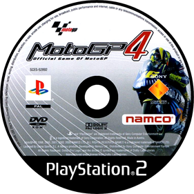 MotoGP 4 - Disc Image