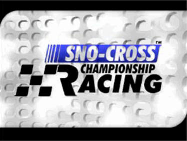 Sno-Cross Championship Racing - Screenshot - Game Title Image