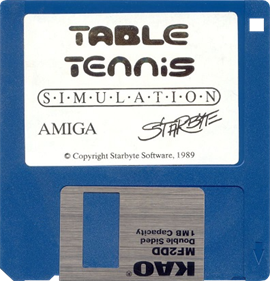 Table Tennis Simulation - Disc Image