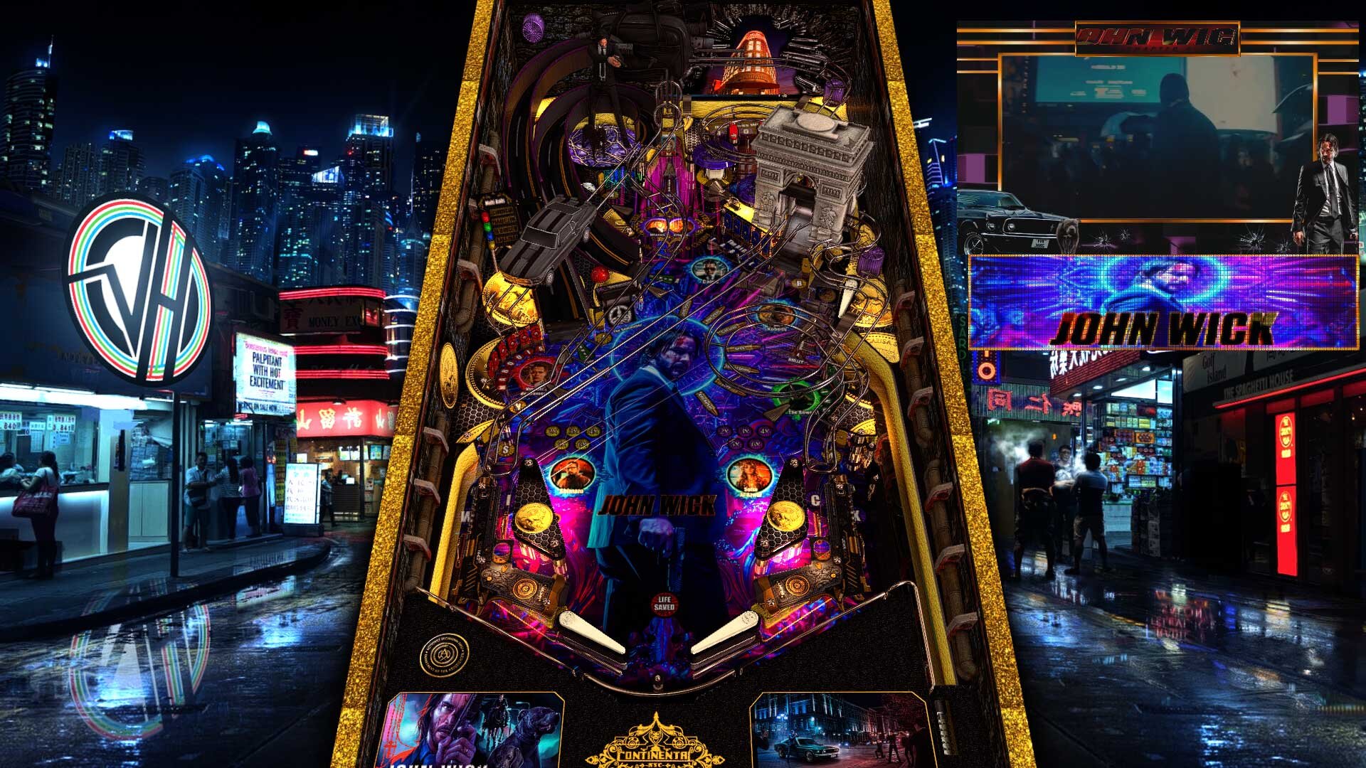 John Wick: BabaYaga Pinball Edition