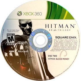 Hitman HD Trilogy - Disc Image