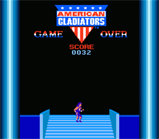 American Gladiators - Screenshot - Game Over Image