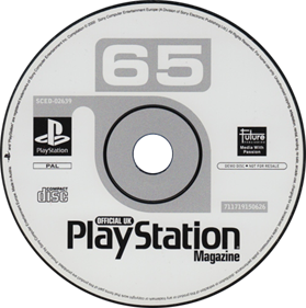 Official UK PlayStation Magazine: Demo Disc 65 - Disc Image