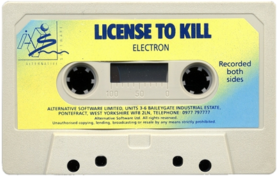 Licence to Kill  - Cart - Front Image
