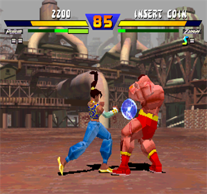 Street Fighter EX - Screenshot - Gameplay Image
