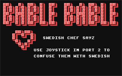 Bable Bable - Screenshot - Game Title Image