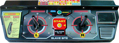 Virtual On Cyber Troopers - Arcade - Control Panel Image