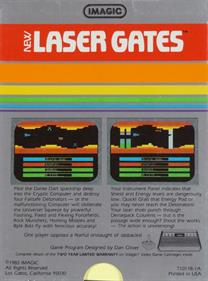 Laser Gates - Box - Back Image