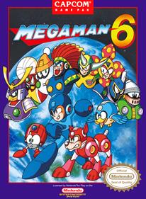 Mega Man 6 - Fanart - Box - Front Image