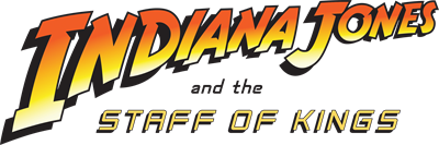 Indiana Jones and the Staff of Kings - Clear Logo Image