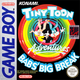 Tiny Toon Adventures: Babs' Big Break - Box - Front - Reconstructed Image