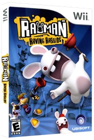 Rayman: Raving Rabbids - Box - 3D Image