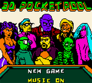 3D Pocket Pool - Screenshot - Game Title Image
