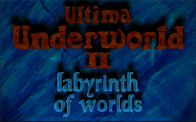 Ultima Underworld II: Labyrinth of Worlds - Screenshot - Game Title Image