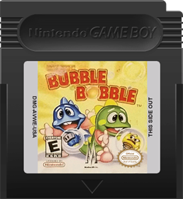 Classic Bubble Bobble - Fanart - Cart - Front Image