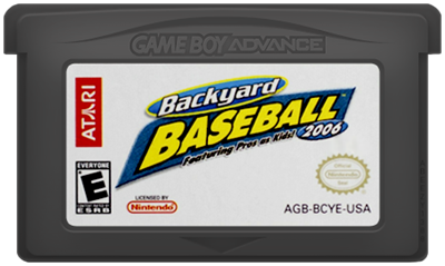 Backyard Baseball 2006 - Cart - Front Image