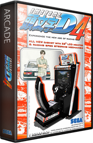 Initial D4 - Box - 3D Image