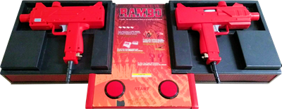 Rambo - Arcade - Control Panel Image