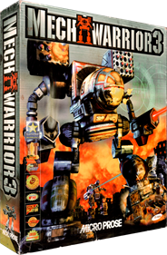 MechWarrior 3 - Box - 3D Image