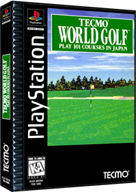 Tecmo World Golf - Box - 3D Image