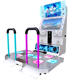 Dance Dance Revolution A - Arcade - Cabinet Image