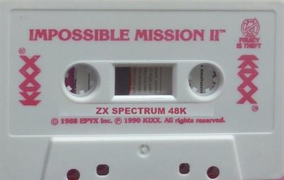 Impossible Mission II - Cart - Front Image