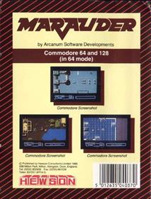 Marauder - Box - Back Image
