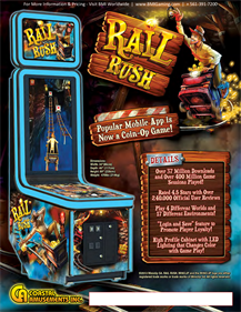 Rail Rush - Advertisement Flyer - Front Image