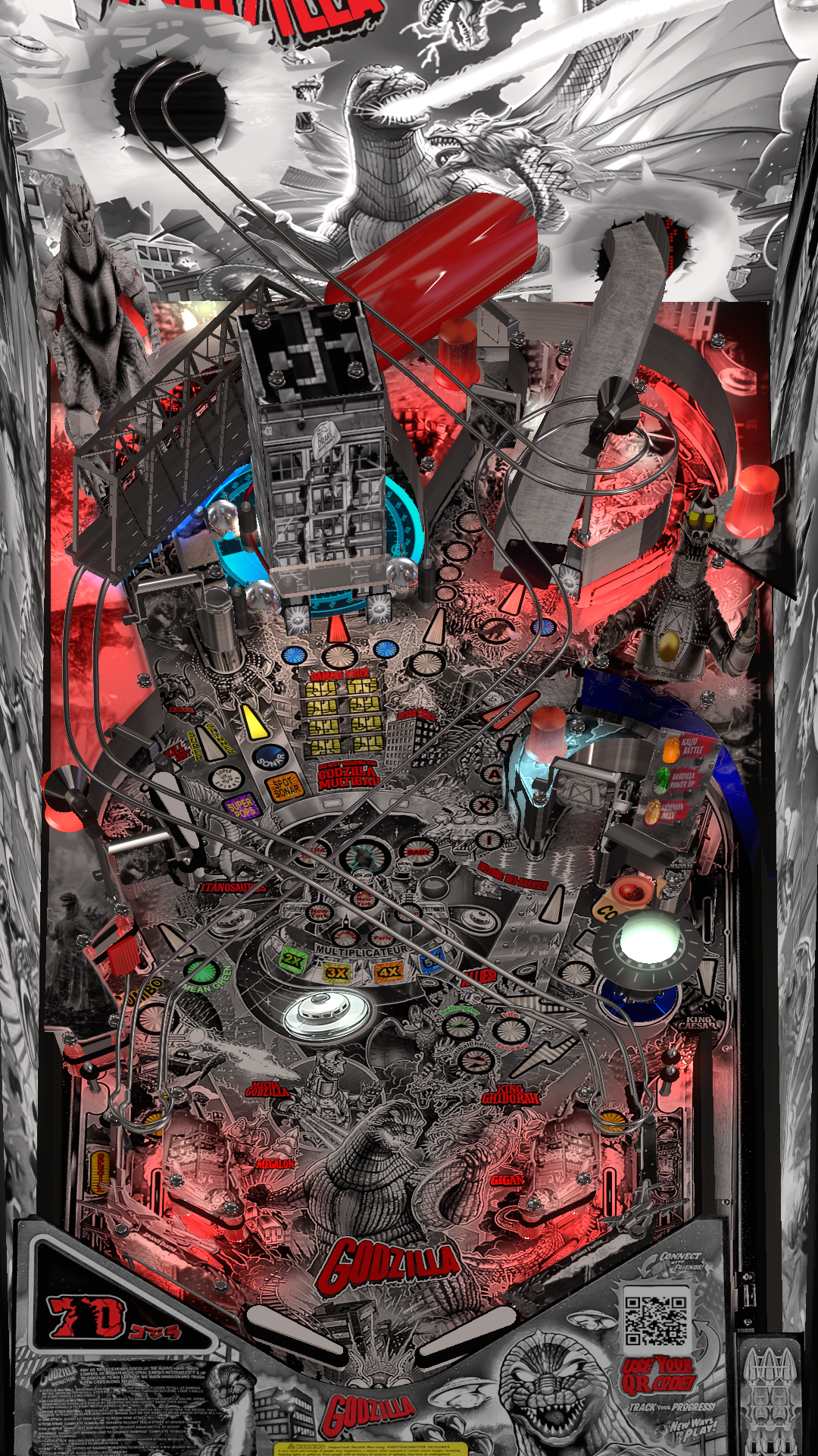 Godzilla: 70th Anniversary Premium (Stern Pinball)