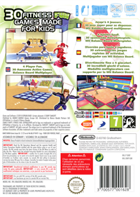 Family Party: Fitness Fun - Box - Back Image