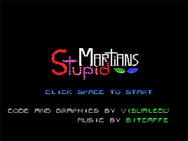 Stupid Martians - Screenshot - Game Title Image