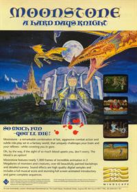 Moonstone: A Hard Days Knight - Advertisement Flyer - Front Image