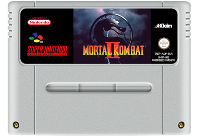 Mortal Kombat II - Fanart - Cart - Front Image