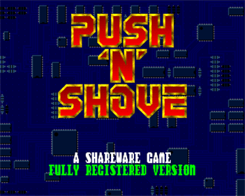 Push 'n' Shove - Screenshot - Game Title Image