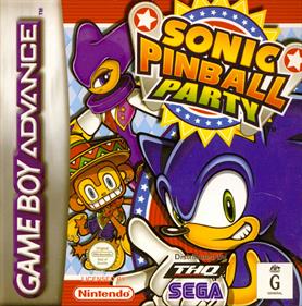 Sonic Pinball Party - Box - Front Image