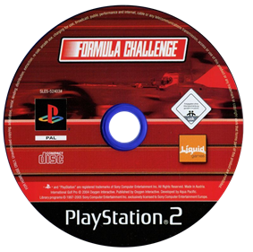 Formula Challenge - Disc Image