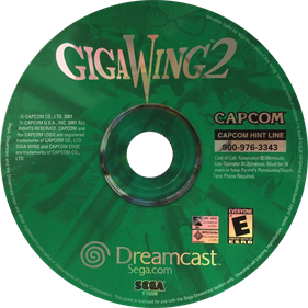 Giga Wing 2 - Disc Image