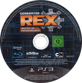 Generator Rex: Agent of Providence - Disc Image